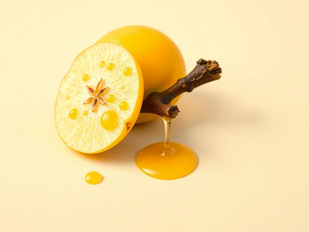 Детайл от ябълка